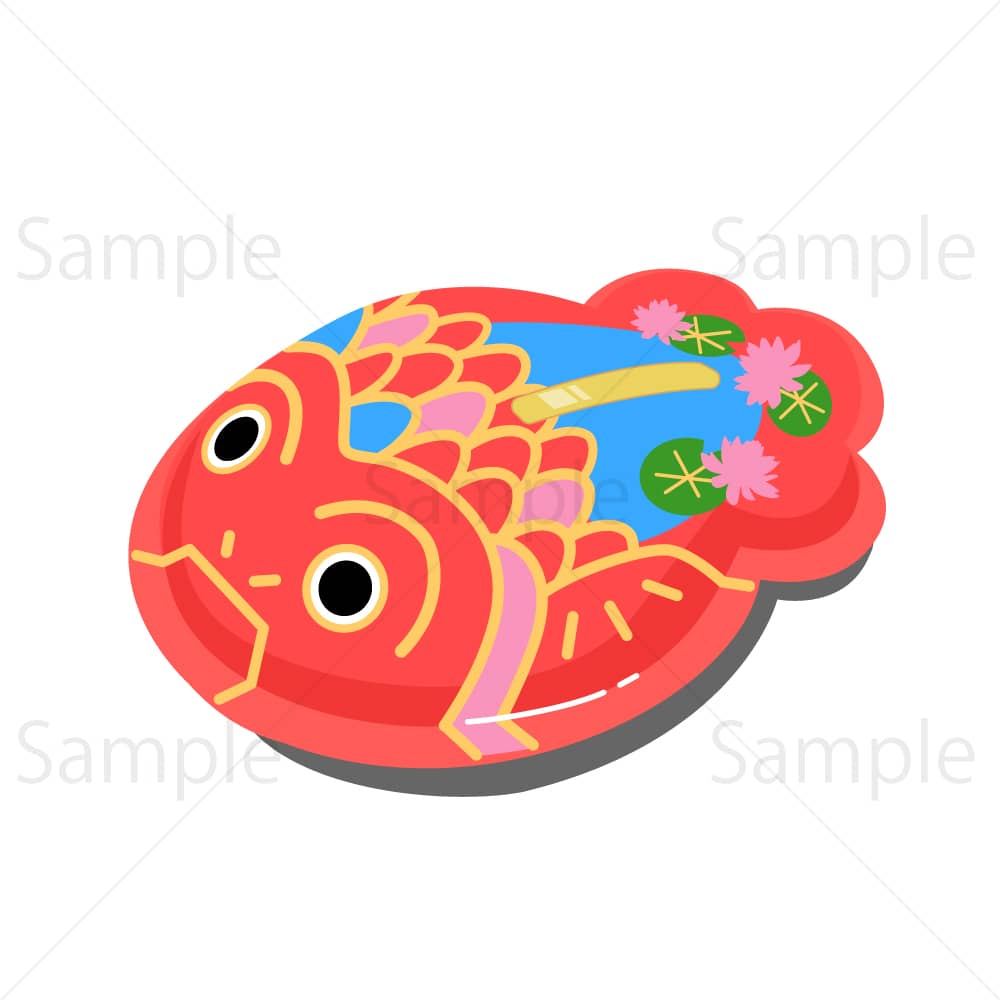 ブリキの金魚 – 素材ごよみ