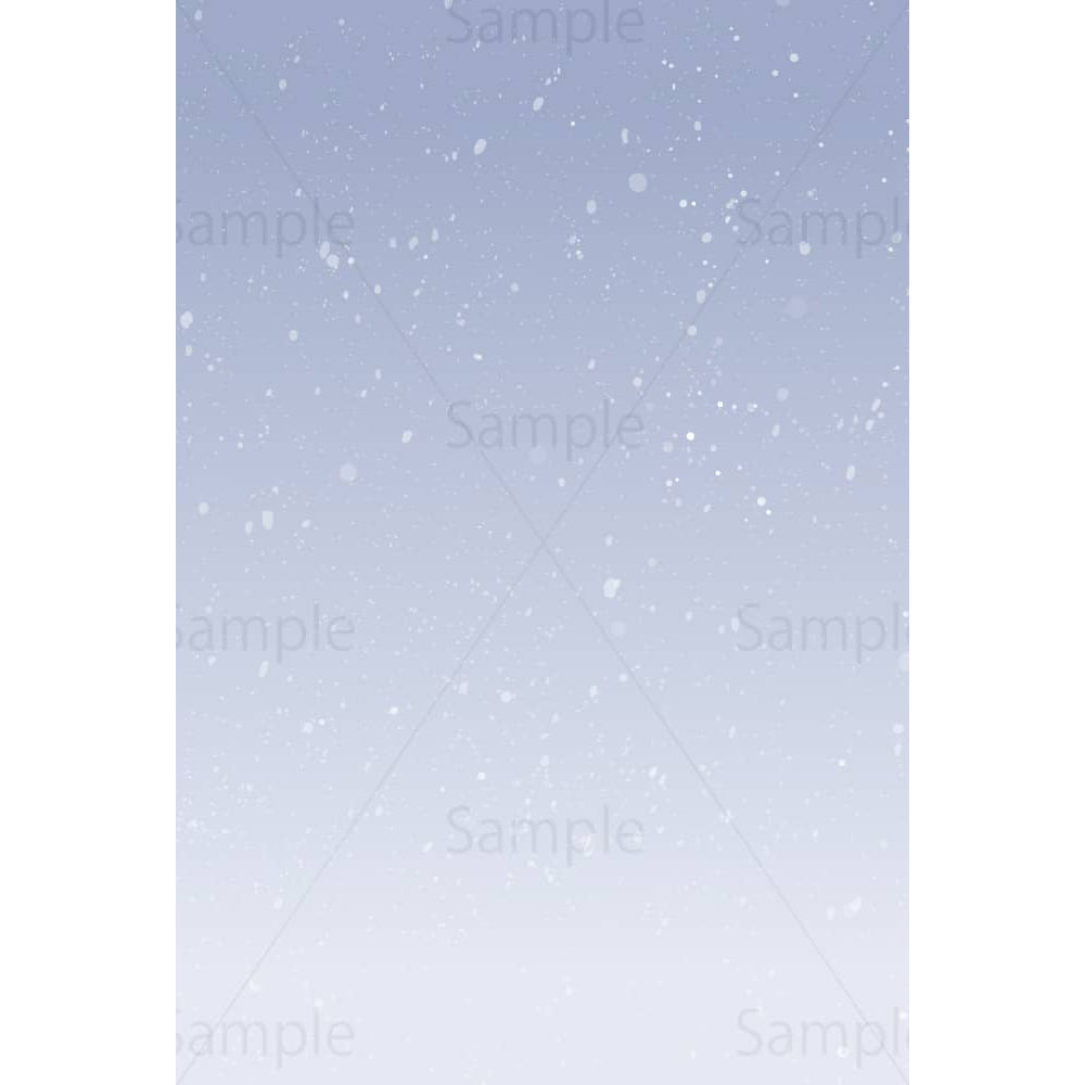 しんしんと降る雪(縦)のイラスト素材