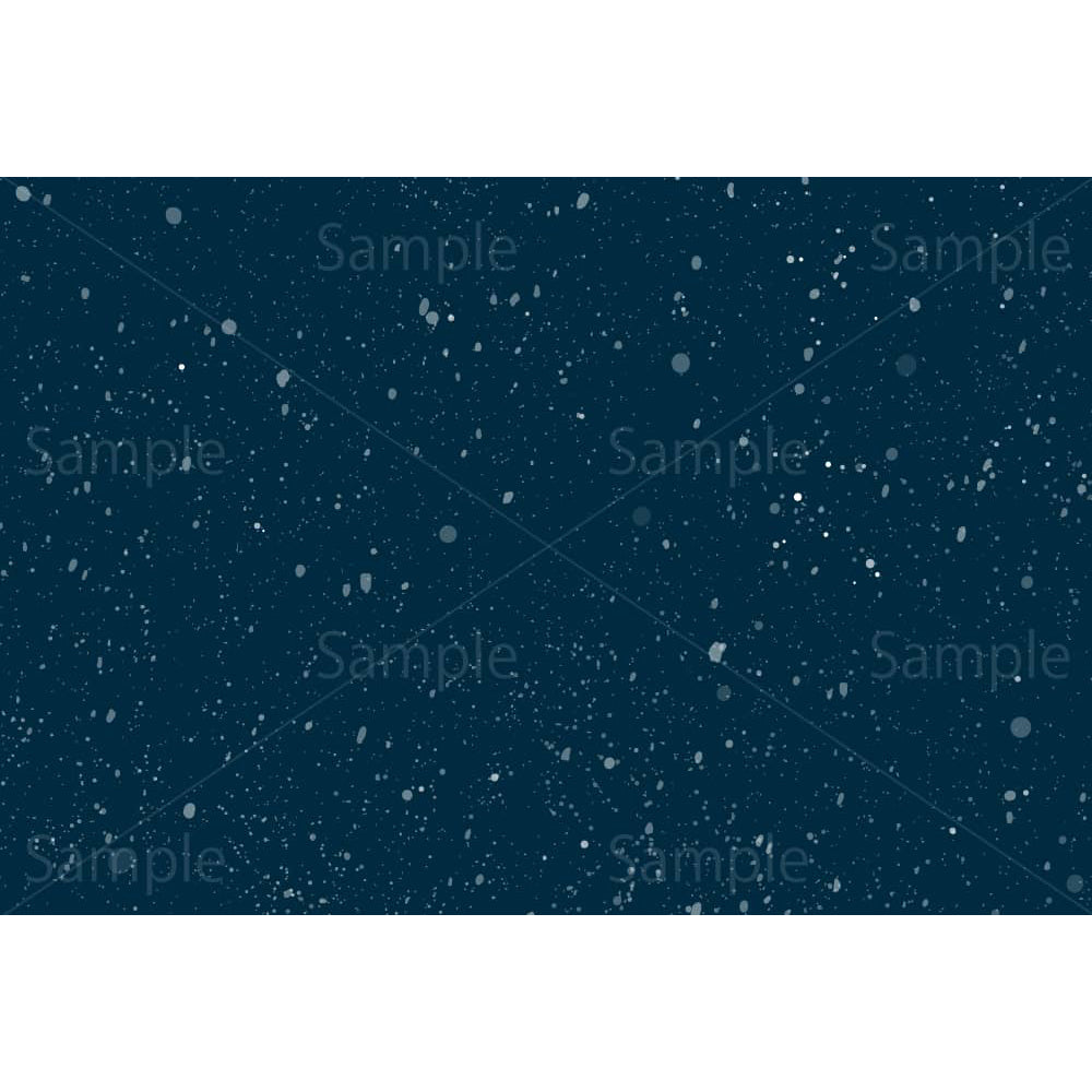 しんしんと降る雪(背景透過・横)のイラスト素材