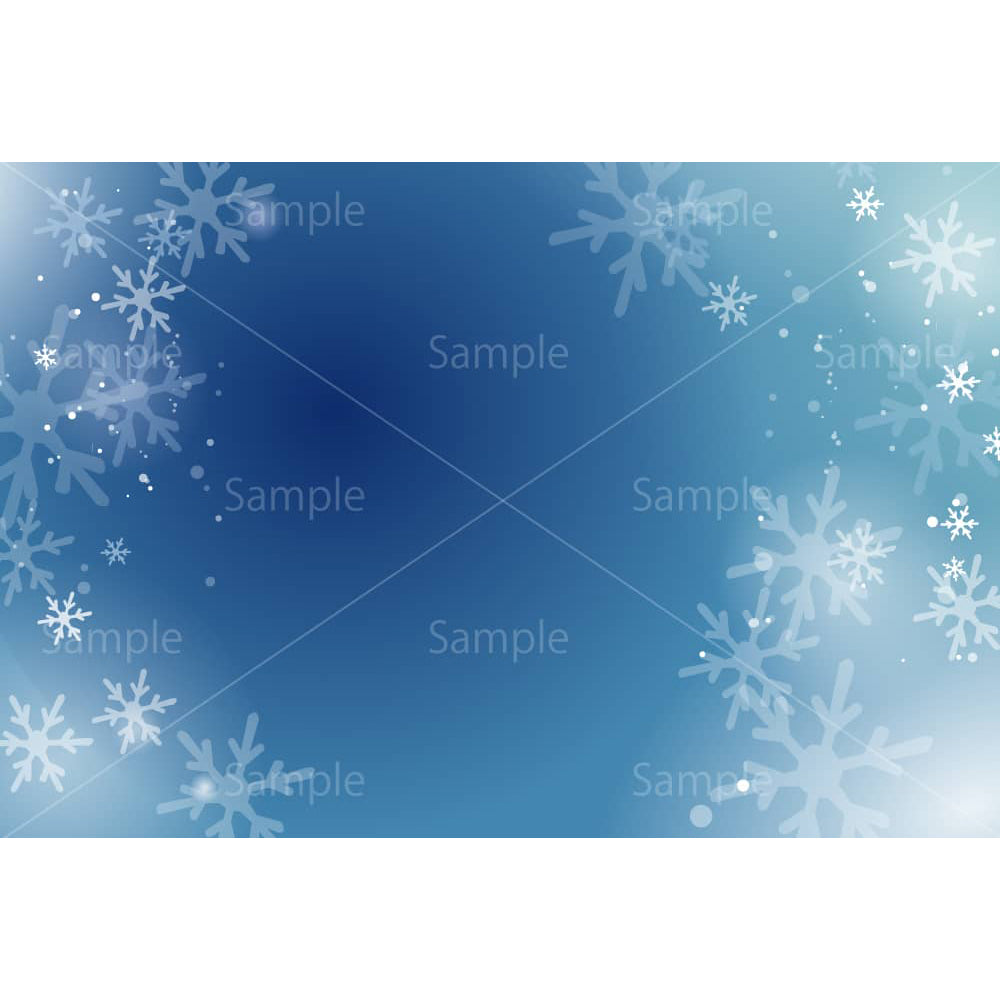 雪の結晶の背景イメージ3