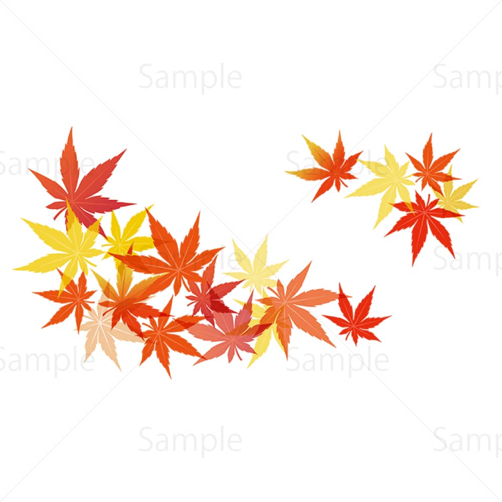 紅葉（もみじ） – 素材ごよみ