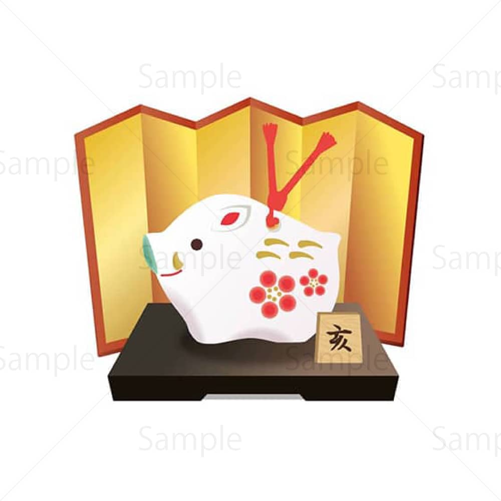 亥の置物 – 素材ごよみ