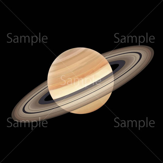 土星のイラスト素材