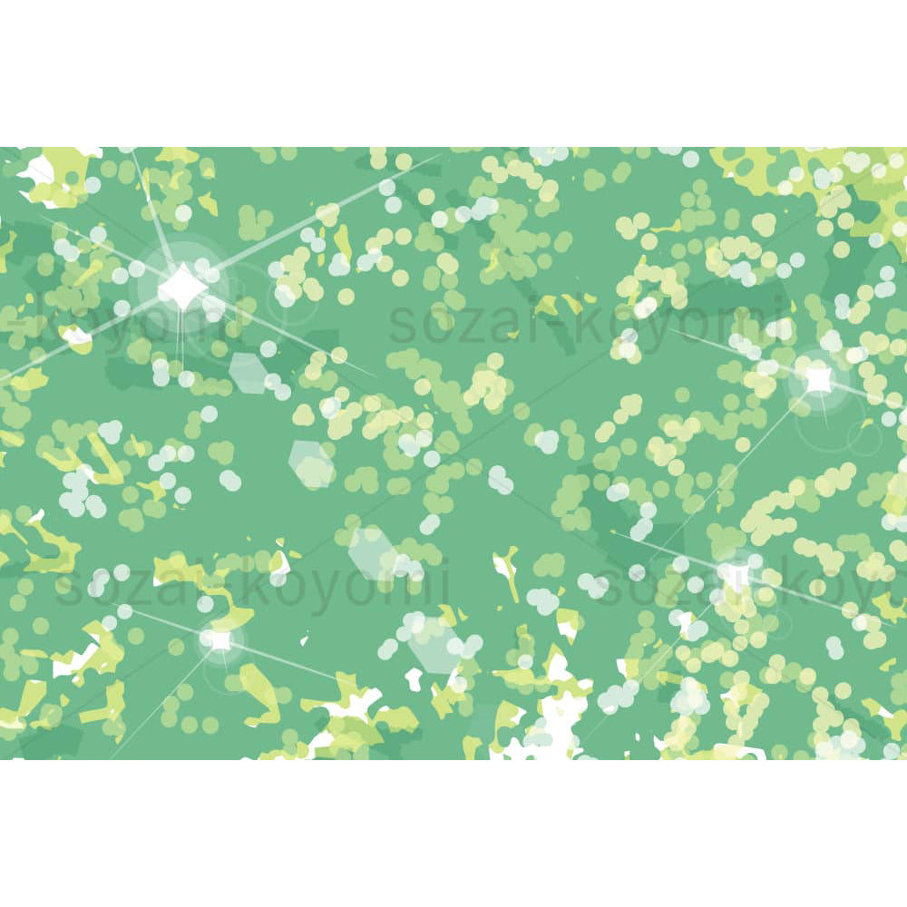 木漏れ日のイメージのイラスト素材